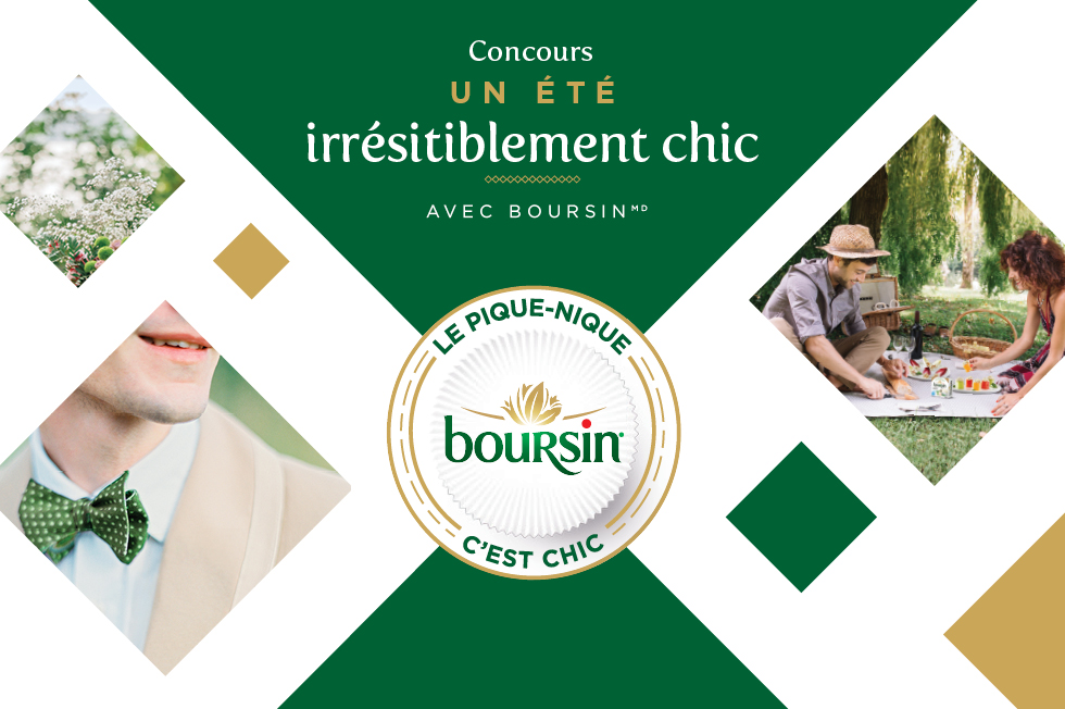 irresistiblement concours fromage boursin
