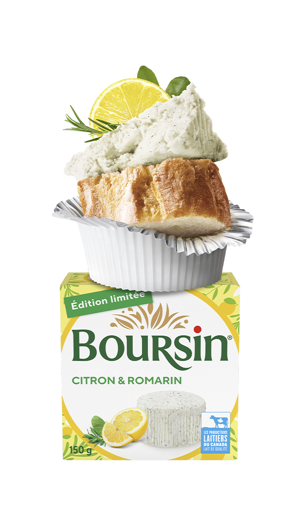 Boursin Citron Romarin Fr