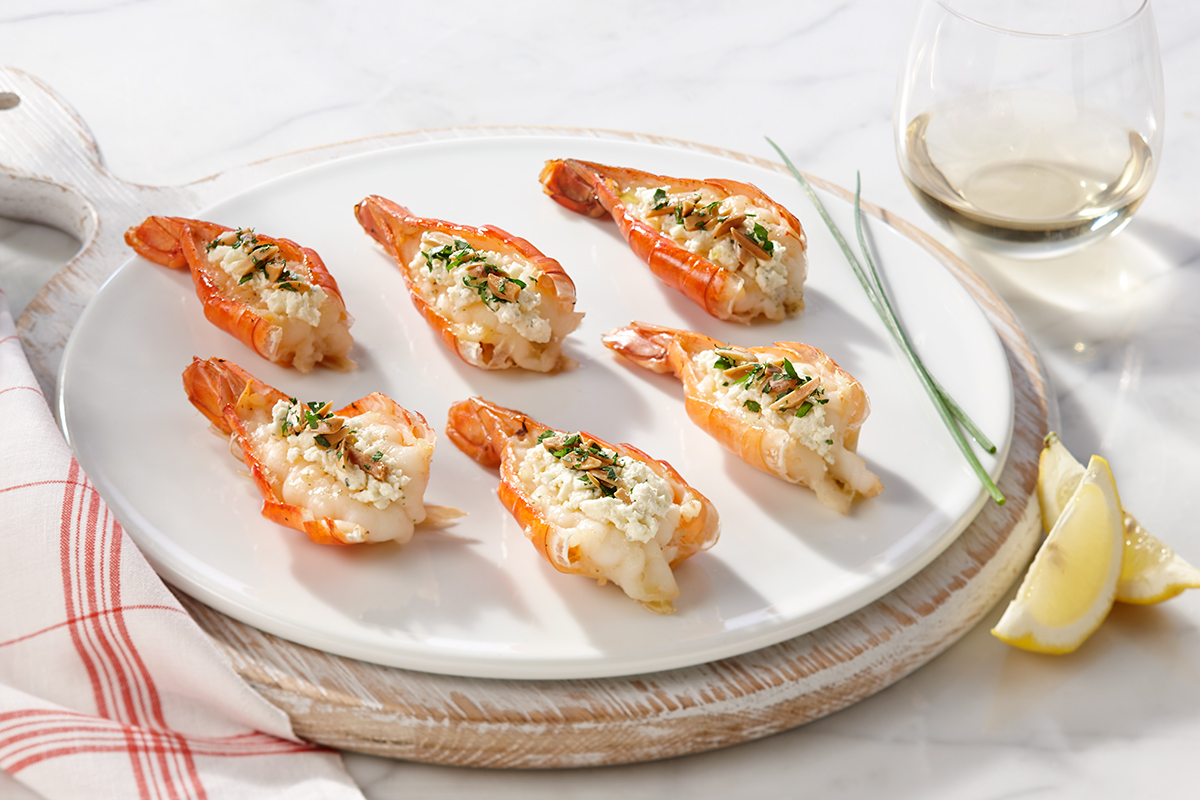 shrimp boursin appetizer