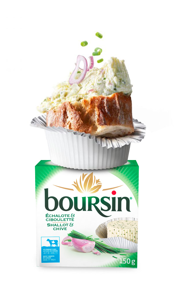 Boursin échalotte et ciboulette