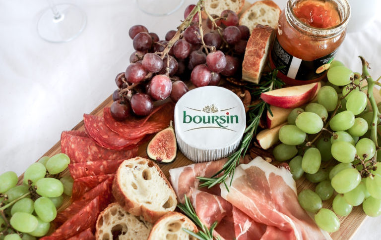 Brunchin’ with Boursin signed by basics with Bails