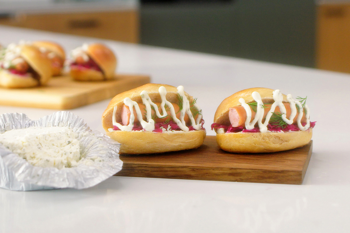 Party Food Mini Hot Dogs Party Food Mini Hot Dogs