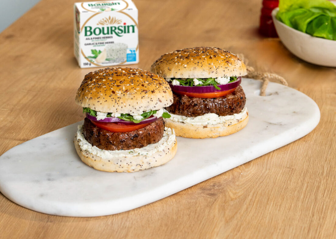 Recipe Boursin Burger Boursin® Canada