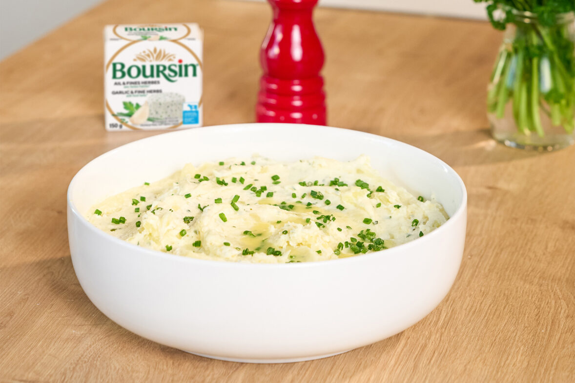 Recette | Écrasé de pommes de terre | Boursin® Canada