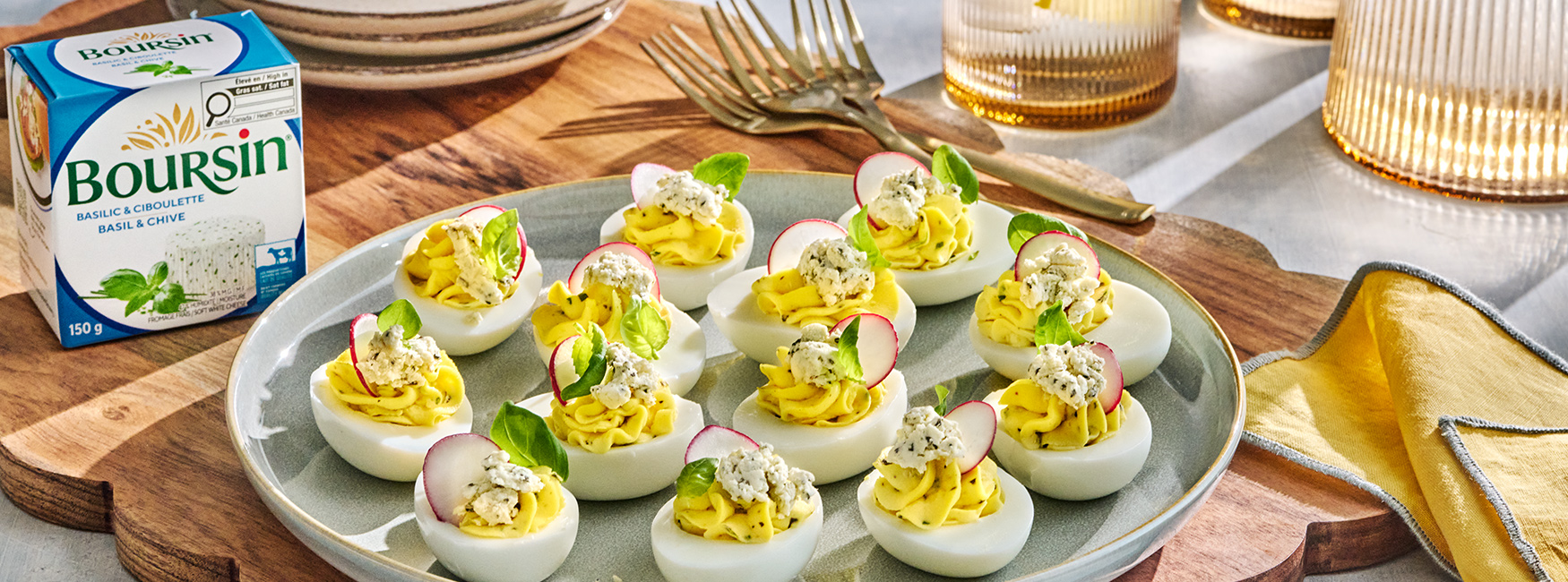 Header Oeufs Farcis Au Fromage Et A La Ciboulette