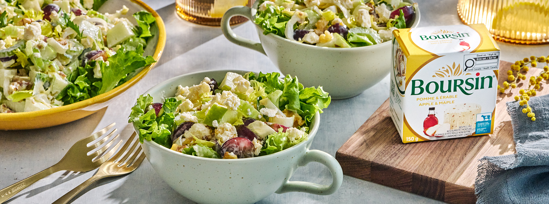 Header Salade Waldorf Au Fromage A La Pomme Et A Lerable